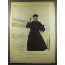 1955 Lord & Taylor Coat by Frank Gallant Ad - A little higher, a little closer
