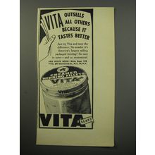 1955 Vita Creamed Herring Fillets Advertisement