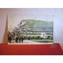 CAPSTONE HILL & WINTER GARDENS ILFRACOMBE, DEVON used antique postcard 1904 pm =