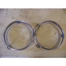 1963 PLYMOUTH HEADLIGHT RETAINING RINGS SPORT FURY SAVOY BELVEDERE 1964