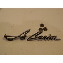 1967 CHRYSLER IMPERIAL LEBARON SCRIPT EMBLEMS OEM