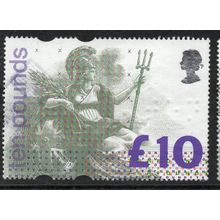 Sg1658 £10 Britannia fine used (bsc 4)