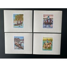 Niger 1982 Mi. 796 - 800 blocs luxe ND Scoutisme Scouts Jamboree bateau