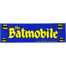 BATMAN ' THE BATMOBILE ' BUMPER STICKER (1989)