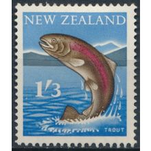 Definitive: 1s3d - New Zealand 1960 - F H - SG 792