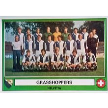 Panini Euro Football 78 Sticker #117 Grasshoppers Team Switzerland