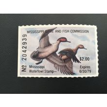 ICOLLECTZONE US Mississippi 1978 MS3 Duck Stamp VF NH
