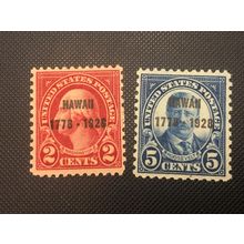 ICOLLECTZONE US 647-648 VF hinged CV $15