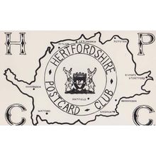 Hertfordshire Postcard Club 1970s Advertising & Cricket Club Meeting Details