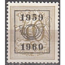Belgique 1951 Michel 891XAVII O Cote (2008) 0.30 € Lion héraldique 1959