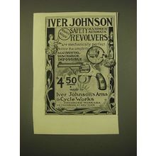 1902 Iver Johnson Safeety Hammer Automatic Revolvers Ad