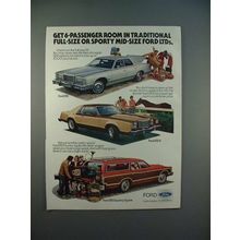 1978 Ford LTD, LTD II, Squire Car Ad - Get Room
