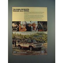 1978 Ford Pickup Truck Ad - Tough All Over