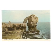 PULPIT ROCK, PORTLAND BILL, DORSET unused vintage postcard by Jarrold =