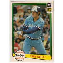 1982 Donruss baseball card 381 Ernie Whitt