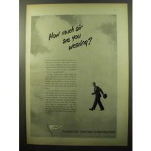 1950 American Viscose Corporation Ad - How much air are you wearing?