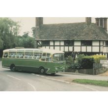 Ex Southdown Motor Services Leyland Leopard Fleet 1722 Bus Postcard