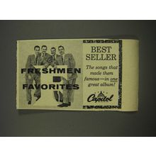 1956 Capitol Records Ad - Freshmen Favorites