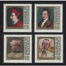 Liechtenstein Dumas Famous Visitors to Liechtenstein 1st series 4v 1981 MNH