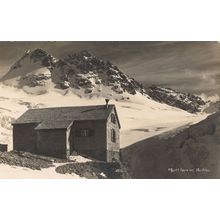 Mutthornhütte Bern Swiss Alpine Club MULTI Hand Signed Guests Old Postcard