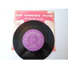 7" 1958. ALMA COGAN . SUGARTIME 45.-POP 450, GETTIN READY FOR FREDDY. NEAR MINT