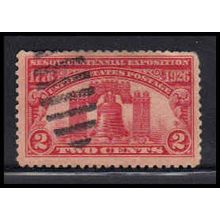 Used 627 2c Liberty Bell Fine RA2179