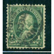 Used 279 1c Benjamin Franklin Almost Very Fine A05257