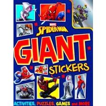 Activities, puzzles, games and more: Marvel Spider-Man: Giant Stickers