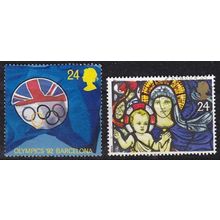ENGLAND GREAT BRITAIN [1992] Jahr ex ( O/used ) [01] sehr sauber!