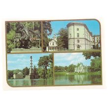 PUSHKIN, RUSSIA unused postcards 1987 =