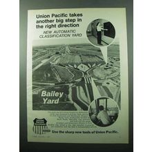 1969 Union Pacific Ad - Auto Classification Bailey Yard