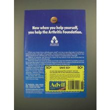 1987 Advil Medicine Ad - When You Help Yourself