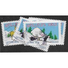 FRA 2005 (SET) CHRISTMAS AND NEW YEAR'(5v) FINE USED (EBID56-956)