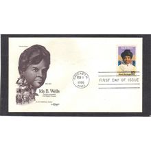 FDC Artmaster 2442 25c Ida Wells (Cachet-U/A) CV39226