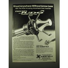 1985 Zwickey Archery Judo and Scorpio Points Advertisement - Shoot anywhere