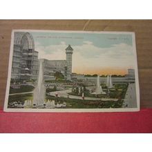 CRYSTAL PALACE, SYDENHAM, LONDON used antique postcard 1905 pm =