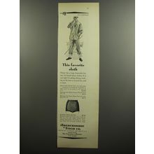 1952 Abercrombie & Fitch Denim Ad - Jacket, Trousers and Shorts, Swim Trunks