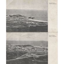 George Town South Ascension Island Saint Helena 2x Antique Postcard s