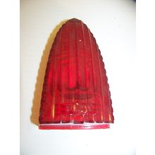 1953 PLYMOUTH TAILLIGHT LENS w/o BU LIGHT BELOW #1527504 NOS PLYAV