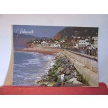 SEAFRONT, SIDMOUTH, Devon. unused postcard by John Hinde =