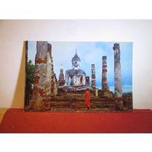 WAD MAHATHAK, SUKATHAI, NORTHERN THAILAND unused postcard =