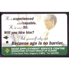 Sage Employment Service Centre S'pore TransitLink Train/Bus Card