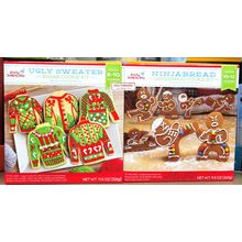 Crafty Cooking Kits Ugly Sweater Sugar & Ninjabread Gingerbread (2 Boxes)