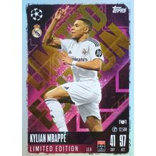 MATCH ATTAX 24/25 2025 LIMITED EDITION LE9 KYLIAN MBAPPE REAL MADRID