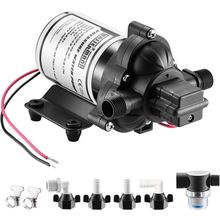 WASSERMANN RV Pump, 12V Self-Priming RV Water Pressure Pump 4.0GPM 45PSI with Pr