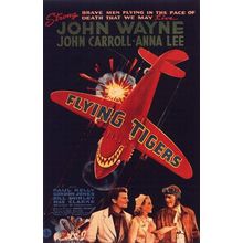 Flying Tigers (1942)_0 Movie Film Poster Canvas iconic design