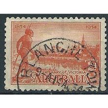 Australia 1934 SG147 2d Orange-Vermillion Centenary of Victoria Fine Used. ..