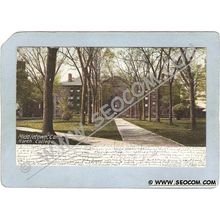 CT Middletown Postcard North College Undivided Back ct_box3~1389