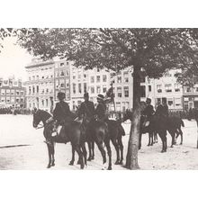 Vaandelparade Amstelveld Amsterdam in 1893 Postcard