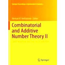 Springer Proceedings in Mathematics & Statistics: Combinatorial and Additive Num